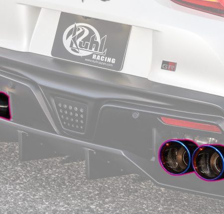 KUHL Ver.2 90R-GT Slash Cut 4 Tail Muffler for A90 / A91 Toyota GR Supra