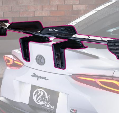 KUHL Ver.2 90R-GT Swan Neck GT Wing with Middle Mount for A90 / A91 Toyota GR Supra