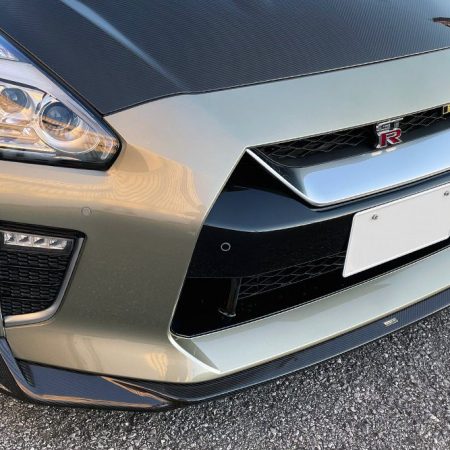 Top Secret M17 Dry Carbon Lip Spoiler for R35-EBA Nissan GT-R