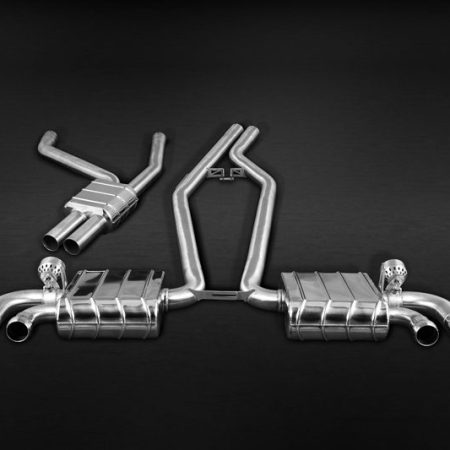 Capristo ECE Valved Exhaust w/ Mid-Silencer for 958.1 Porsche Cayenne GTS
