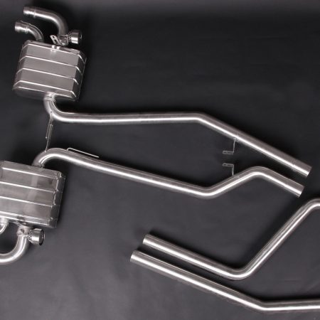 Capristo Valved Exhaust with Mid-Pipes for 958.1 Porsche Cayenne Turbo / S
