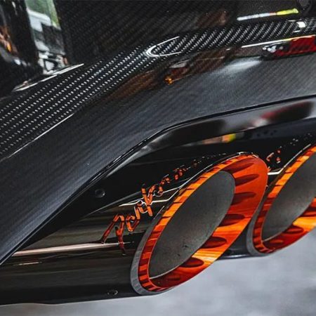 Capristo Valved Exhaust w/ Mid-Pipes & Wicrom Performante Tips for Lamborghini Urus Performante