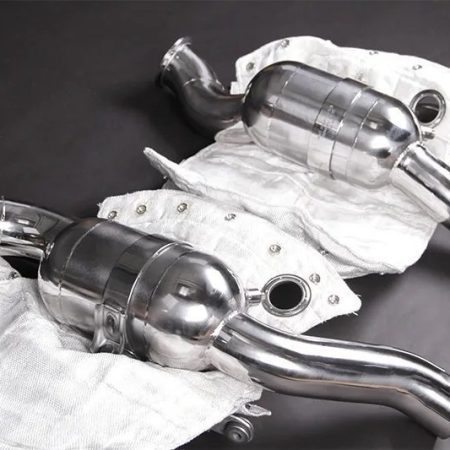 Capristo 250 Cell Catted Downpipes for M156 / M157 Maserati Quattroporte GTS & Trofeo | Ghibli