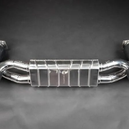 Capristo Valved Exhaust with Sport Cats for 997.2 Porsche 911 Turbo / Turbo S