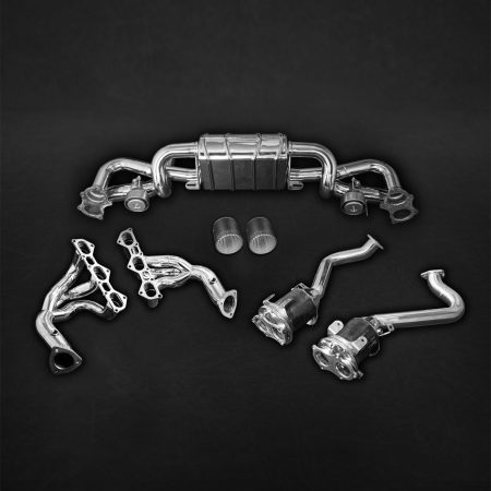 Capristo Complete Valved Exhaust System with Carbon Tips for 718 Porsche Cayman GT4 / GTS / Spyder