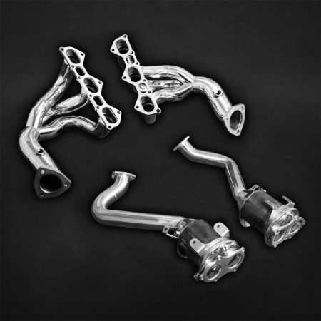 Capristo Header Manifolds & 250 Cell Sport Cats for 718 Porsche Cayman GT4 / GTS / Spyder