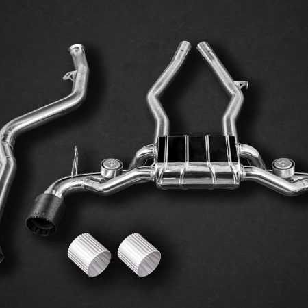 Capristo Valved Catback Exhaust with Carbon Fiber Tips for A90 / A91 Toyota GR Supra 