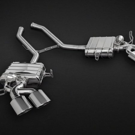 Capristo Valved Exhaust System w/ Stainless Tips for W164 Mercedes-Benz ML63 AMG