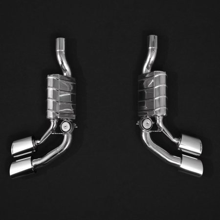 Capristo ECE Valved Dual Tip Mufflers for W463A Mercedes-Benz G500 / 550