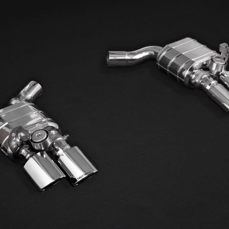 Capristo Valved Exhaust with Mid-Pipes & Stainless Tips for 971 Panamera GTS / Turbo / Turbo S