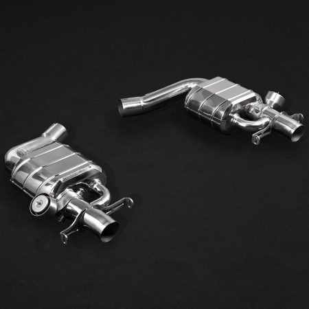 Capristo Valved Exhaust System with Mid-Pipes for W222 Mercedes-Benz S63 AMG / S560