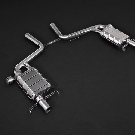 Capristo Valved Exhaust System with Mid-Pipes for W222 Mercedes-Benz S63 AMG / S500 / S550