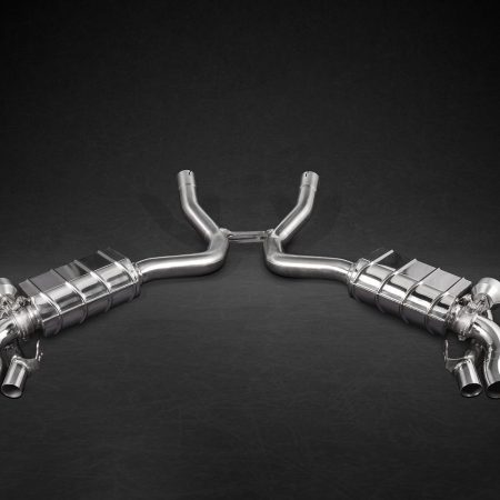 Capristo Valved Exhaust System w/ Mid-Pipes for C217 Mercedes-AMG S63