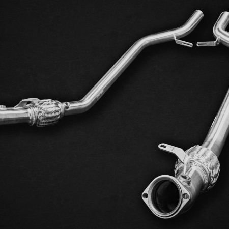 Capristo Middle Silencer Spare w/ Race Pipe for R231 Mercedes-Benz SL63 AMG