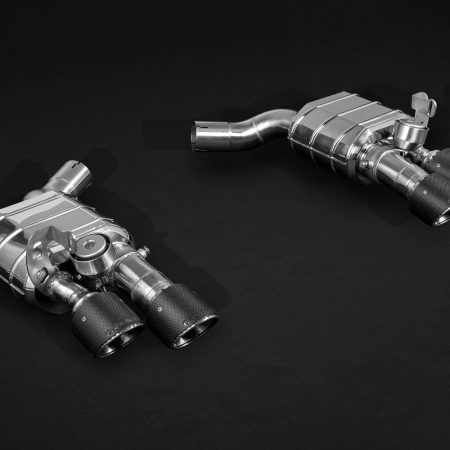 Capristo Valved Exhaust with Mid-Pipes & Carbon Tips for 971 Panamera GTS / Turbo / Turbo S