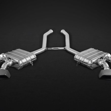 Capristo Valved Exhaust System w/ Ceramic Tips for W164 Mercedes-Benz ML63 AMG