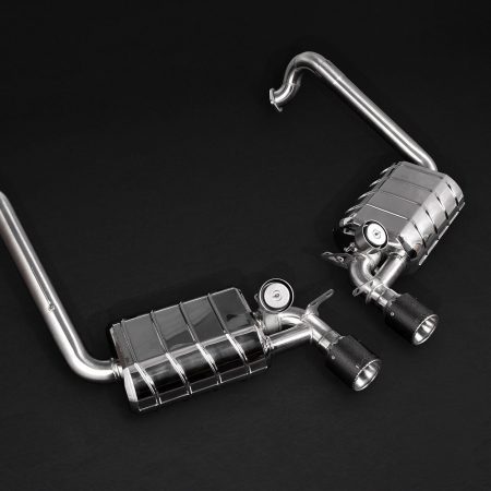 Capristo Valved Exhaust with Carbon Tips for 981 / 982 Porsche Boxster / 718 Boxster / Cayman / 718 Cayman
