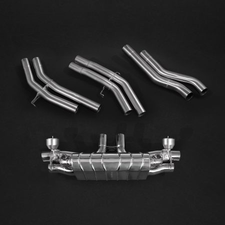 Capristo Valved Exhaust with Mid-Pipes for 9Y0 & 9Y3 Porsche Cayenne GTS / Turbo / Turbo S E-Hybrid [02PO07703010]