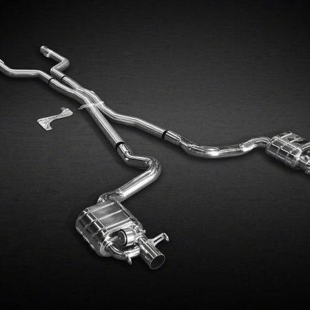 Capristo Valved Exhaust System w/ CES3 for W205 Mercedes-AMG C63