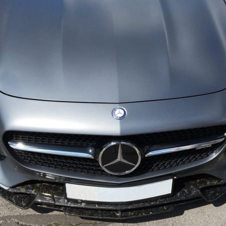 Capristo Matte Carbon Front Spoiler for R190 Mercedes-AMG GT / GTS