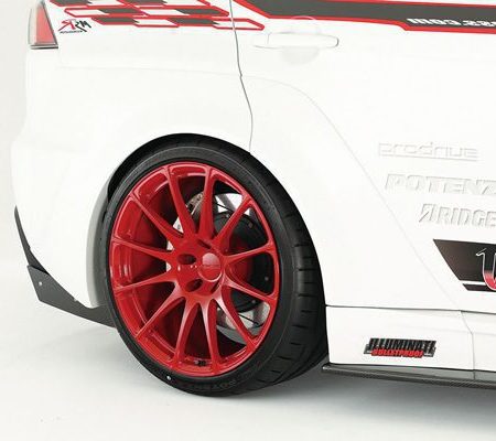 Varis Ver.1 Rear Fender Kit for CZ4A Mitsubishi Lancer Evolution X [VAMI-158]