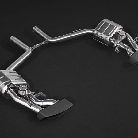 Capristo Valved Exhaust System w/ Mid-Pipes for W218 Mercedes-AMG CLS63