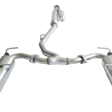 HKS Hi-Power SPEC-L2 Exhaust System w/ Titanium Tail Tip Covers for ZD8 Subaru BRZ
