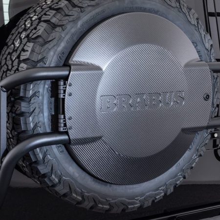 BRABUS Adventure Carbon Spare Wheel Holder for W463A Mercedes-AMG G 63