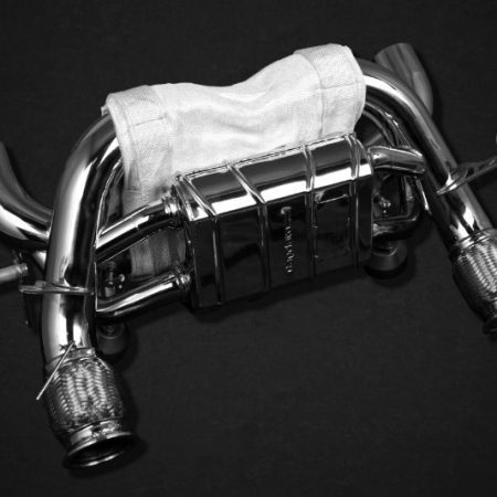 Capristo Valved X-Pipe Exhaust System with Heat Protection for LP610-2 / LP640-2 / LP640-4 Lamborghini Huracan EVO & STO