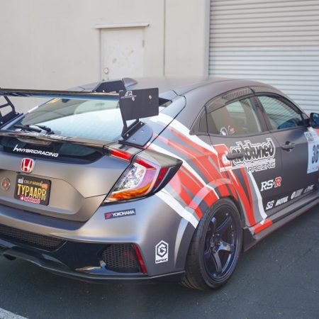 APR Performance Carbon Fiber GT-250 61″ Adjustable Swan Neck Wing for FK8 Honda Civic Type R