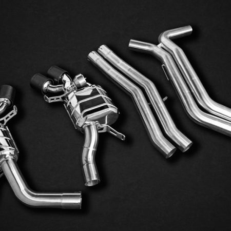 Capristo Valved Exhaust System with Carbon Tips for C8 Audi RS6 & RS7