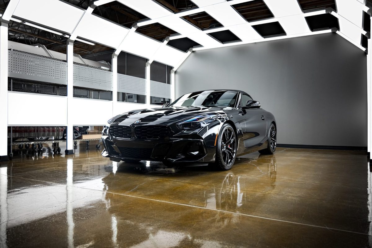 Gloss Black BMW Z4 – Paint Protection Film, Ceramic Coating and More