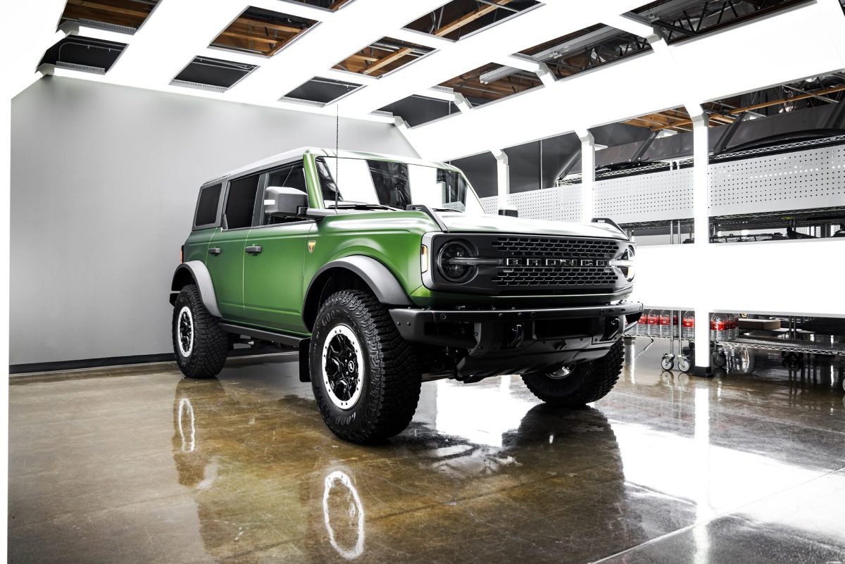 Green Ford Bronco Badlands Sasquatch – Paint Protection Film, Ceramic Coating