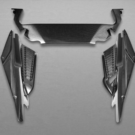 Capristo Carbon Side Engine Compartment Covers for Ferrari 458 Italia & Speciale
