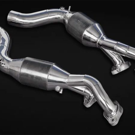Capristo Catted Downpipes with Heat Blankets for Ferrari Enzo