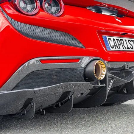 Capristo Carbon Rear Diffuser for Ferrari F8 Tributo