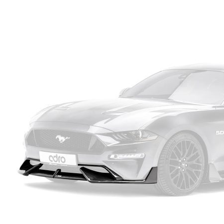 ADRO Carbon Front Lip Set for S550 Ford Mustang EcoBoost / GT [A16A10-1211+A16A10-1221]