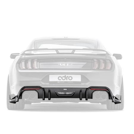 ADRO Carbon Rear Diffuser for S550 Ford Mustang EcoBoost / GT [A16A10-1301]