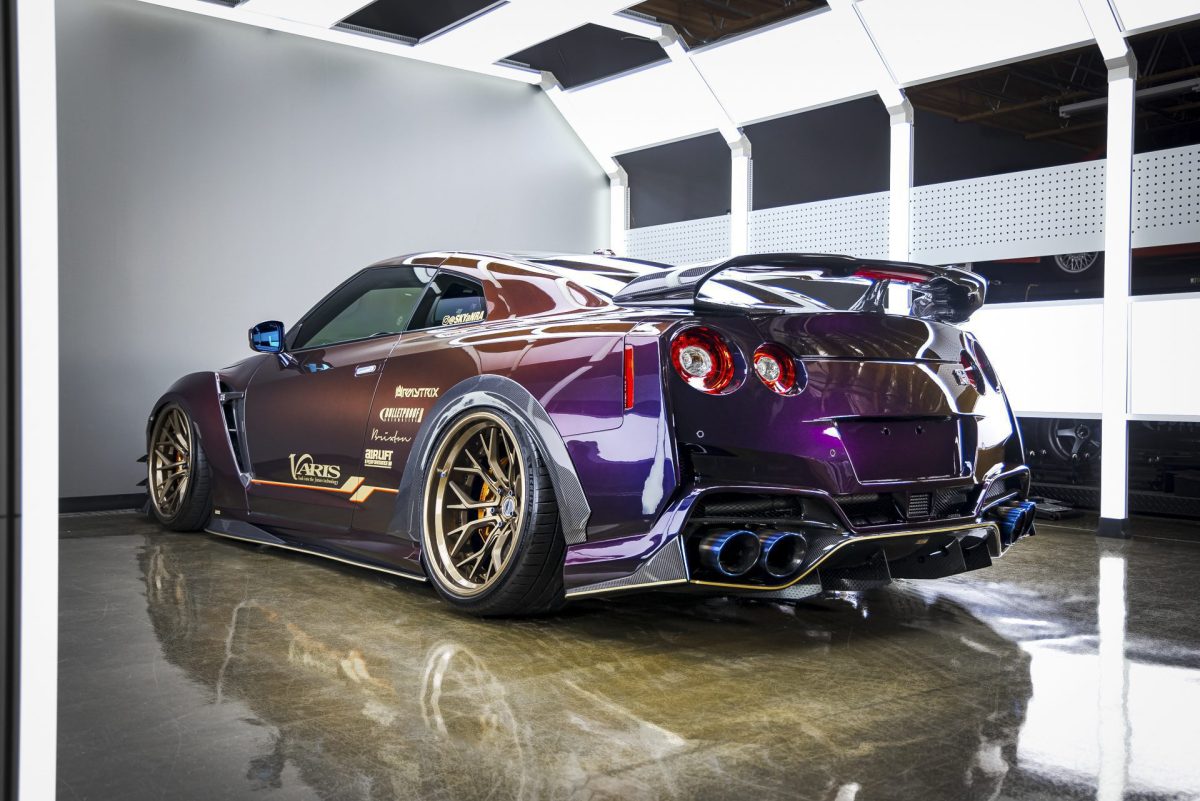 Midnight Purple III Varis R35 GT-R – Multi-Stage Paint Correction, PPF, Ceramic Coating and More