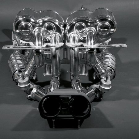 Capristo Valved Exhaust w/ Headers, Sport Cats & Ceramic Coated Tips for LP640 Lamborghini Murcielago