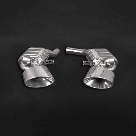 Capristo Valved Exhaust System with CES3 and RS-Style Oval Tips for C8 Audi RS6 & RS7