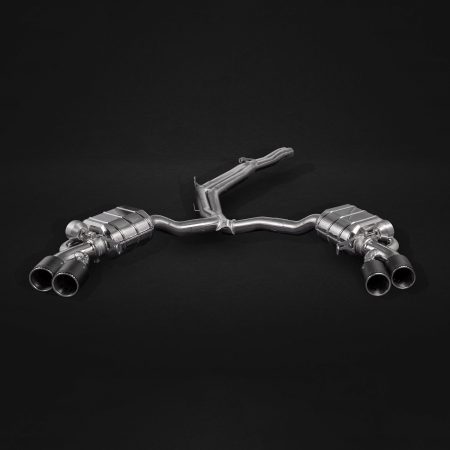 Capristo Valved Exhaust System with Mid-Pipes & Carbon Tips for F5 Audi RS5