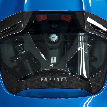 Capristo Carbon and Glass Bonnet for Ferrari 488 Spider