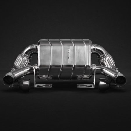 Capristo Valved Exhaust System w/ Sport Cats and Heat Blankets for Ferrari 430 Scuderia