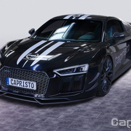 Capristo Carbon Front Spoiler Front Fins Set for 4S 2016 2019 Audi R8 10AU00810009KG10AU00810009KM