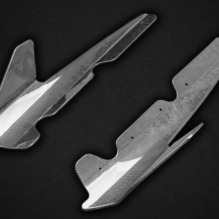 Capristo Carbon Side Fins for 4S 2020+ Audi R8 [03AU00810012KG]