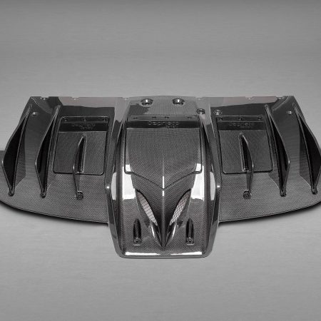 Capristo Raw Carbon Rear Diffuser for Ferrari 458 Speciale