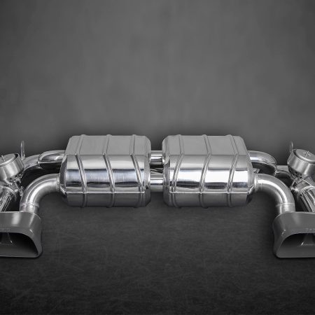 Capristo Valved Exhaust System with Middle Silencer & Skirt Diffuser for F32 / F33 / F36 BMW 435i