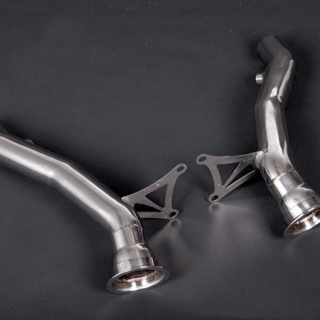 Capristo Race Downpipes w/ Heat Blankets for Ferrari 458