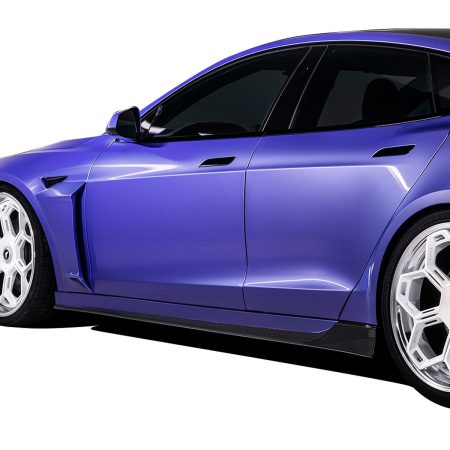 Vorsteiner VRS Carbon Side Skirts for Tesla Model S Plaid